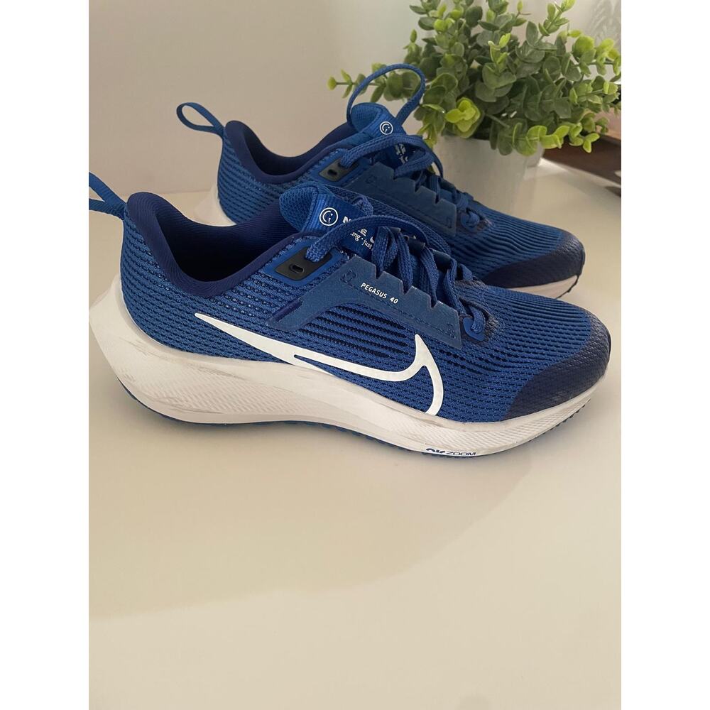 Nike Air Zoom Pegasus Game Royal Blue Size 2.5 Y - Picture 3 of 9